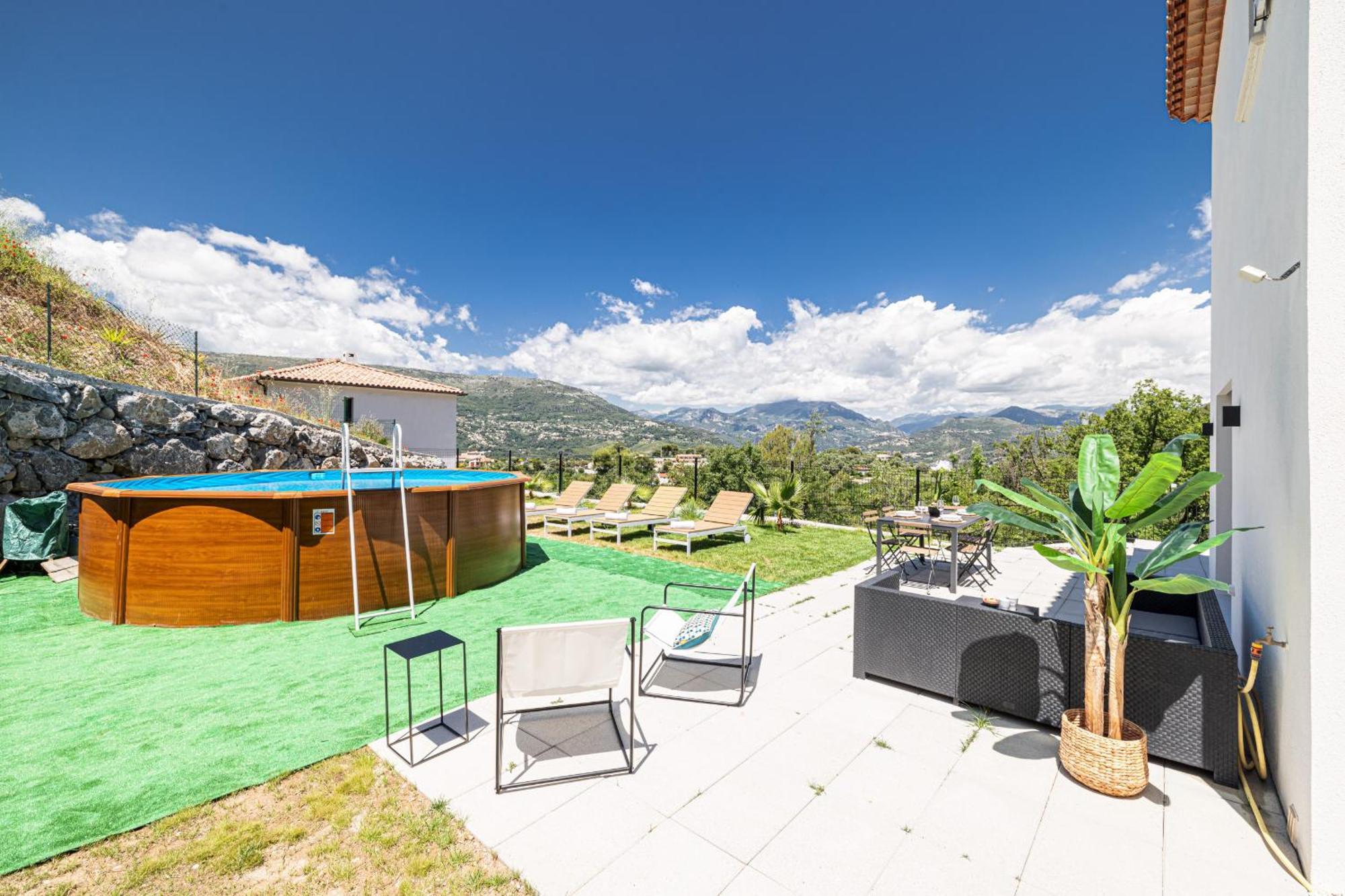 Colomars Villa Riviera - Nouveaute Entre Mer Et Montagnes מראה חיצוני תמונה